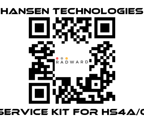 HANSEN TECHNOLOGIES-Service kit for HS4A/0 price