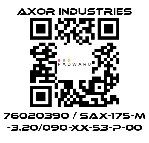 Axor Industries-76020390 / SAX-175-M -3.20/090-XX-53-P-00 price