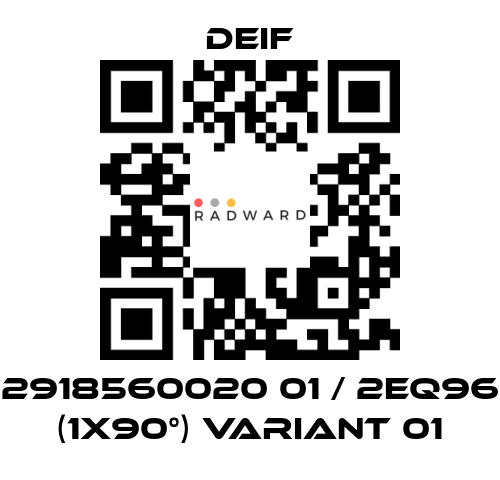 Deif-2918560020 01 / 2EQ96 (1x90°) Variant 01 price