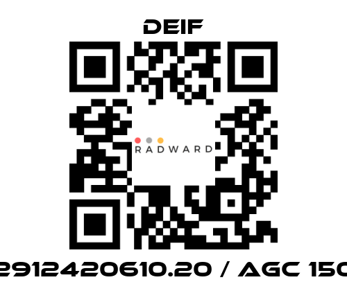 Deif-2912420610.20 / AGC 150 price