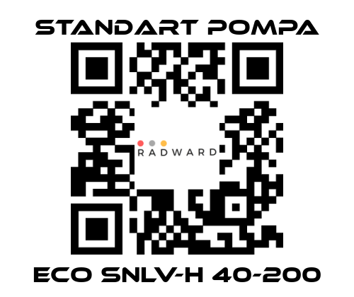 STANDART POMPA-ECO SNLV-H 40-200 price