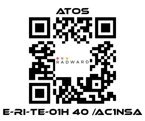 Atos-E-RI-TE-01H 40 /AC1NSA price