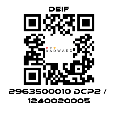 Deif-2963500010 DCP2 /  1240020005 price