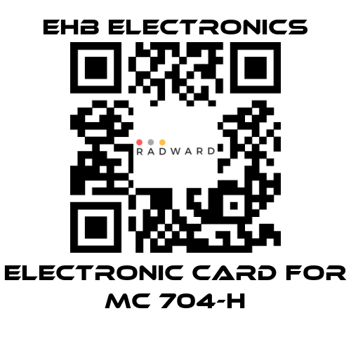 ehb electronics-electronic card for MC 704-H price