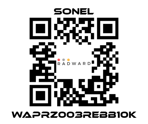 Sonel-WAPRZ003REBB10K price