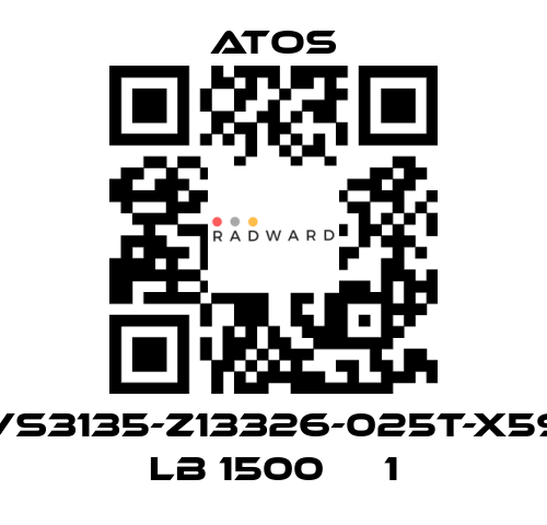 Atos-VS3135-Z13326-025T-X59 LB 1500 АС1 price