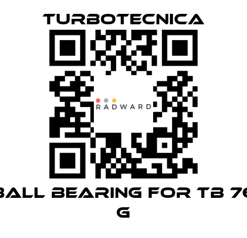 Turbotecnica-ball bearing for TB 76 G price