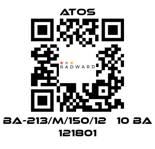 Atos-BA-213/M/150/12   10 BA 121801 price