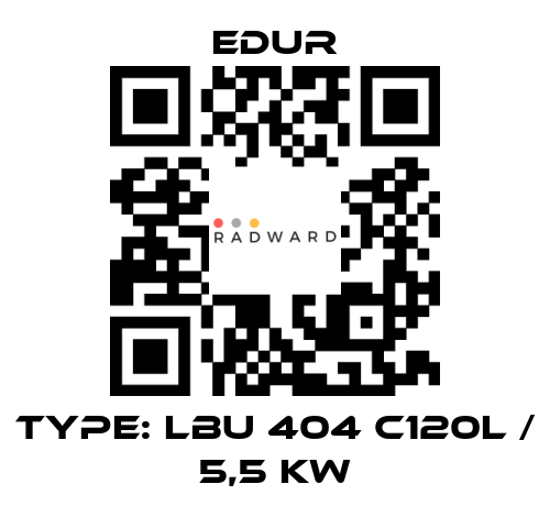 Edur-Type: LBU 404 C120L / 5,5 KW price