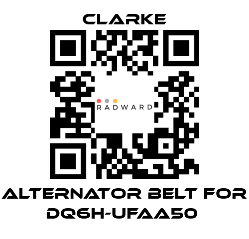 Clarke-Alternator Belt for DQ6H-UFAA50  price