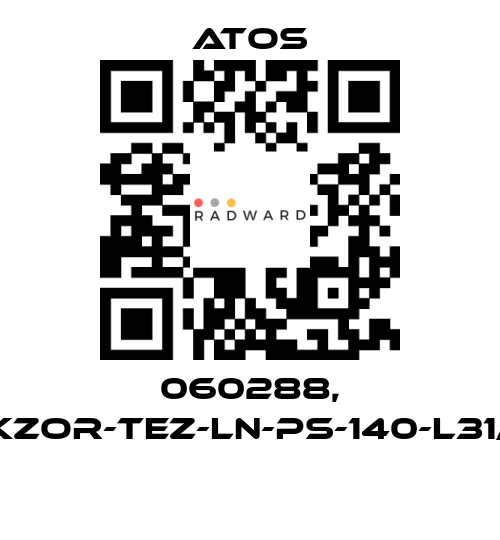 Atos-060288, DLKZOR-TEZ-LN-PS-140-L31/BZ   price