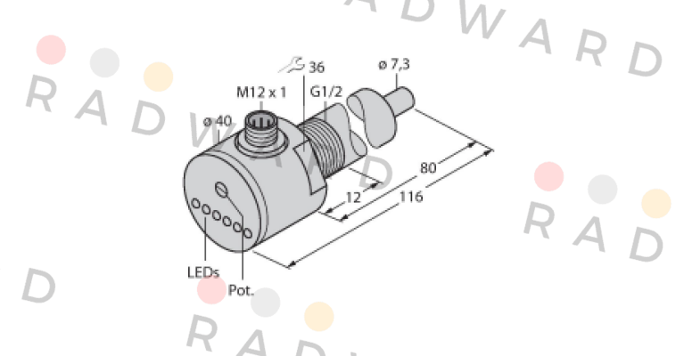 Turck-FCS-G1/2A4-AP8X-H1141/L080 price