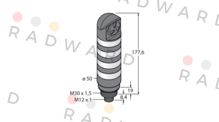 Turck-TL50BLB1GYR2ALSQ price