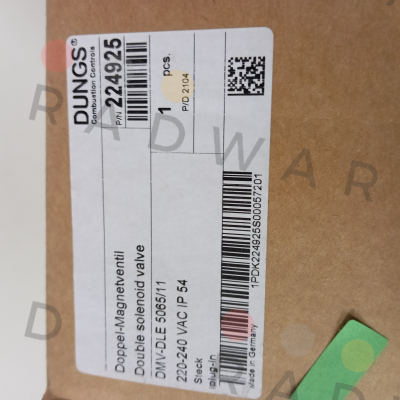 Dungs-P/N: 224925, Type: DMV-DLE 5065/11 price