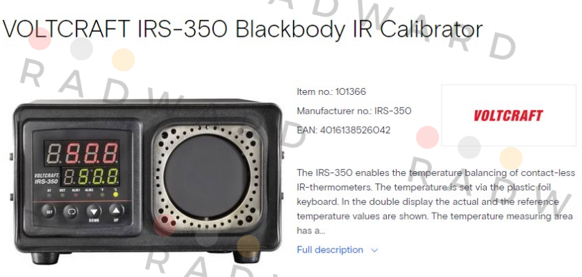 Voltcraft-IRS-350 price