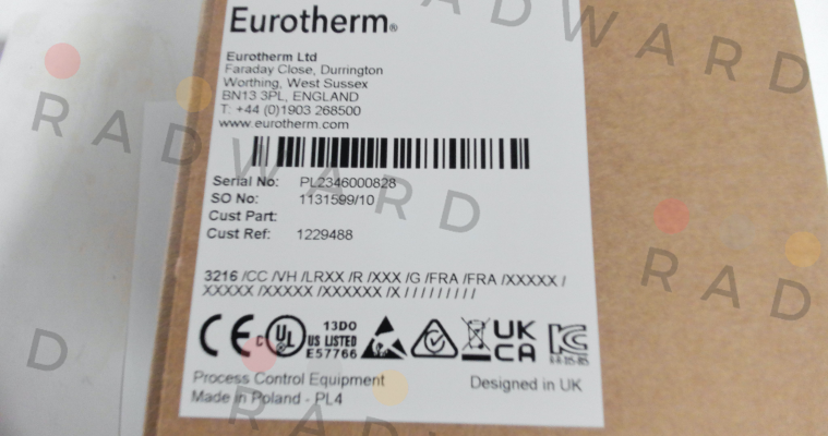 Eurotherm-3216/CC/VH/LRXX/R/XXX/G/FRA/FRA price