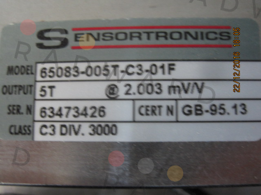 Sensortronics-65083-CS-5000kg- 3124M price