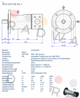 Settima-GR32 SMT 16B 55L V price