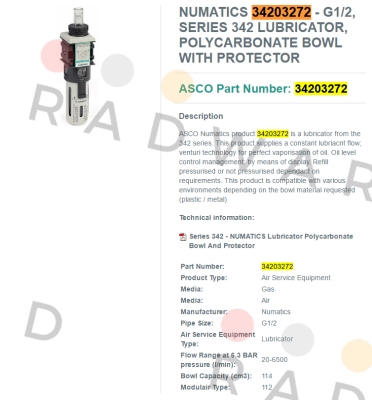 Asco-34203272  price