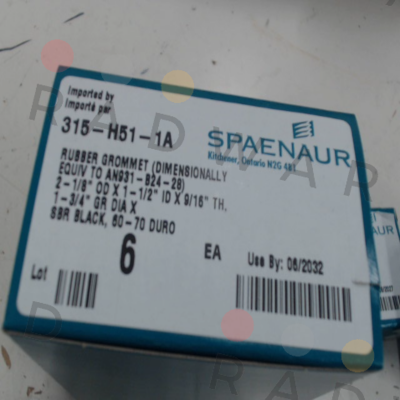 SPAENAUR-315-H51-1A price