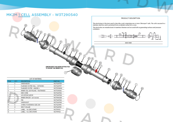 Evoqua Water Technologies-W3T290804 price