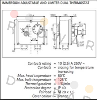 IMIT (Afriso)-TLSC 07050 obsolete, replaced by GDT/8P5 price