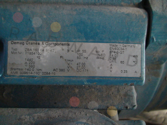 Demag-ZBA160 B4 B140 - 71854100 price