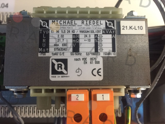 Michael Riedel Transformatorenbau-0400/00000001 price