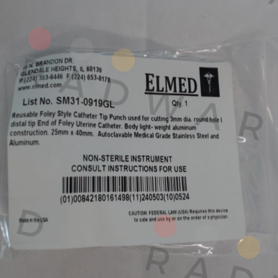 Elmed-SM31-0919GL price