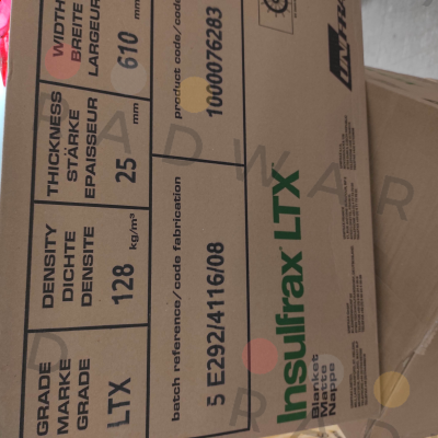 Unifrax-INSULFRAX LTX-MATTE, RG: 128 KG/M³ price