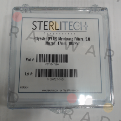 Sterlitech-PET5047100 price