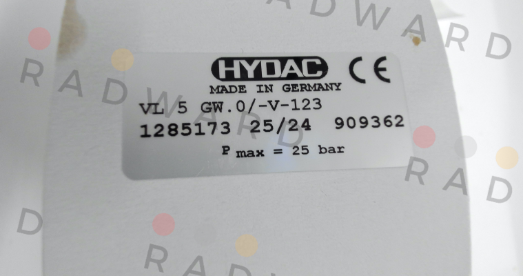 Hydac-1285173 / VL 5 GW.0/-V-123 price