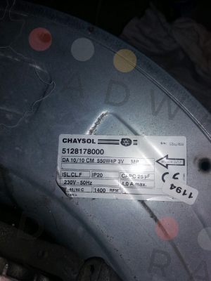 Chaysol-V 710063 DA 10/10 550 price