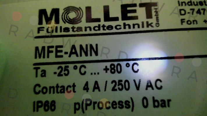 Mollet-MFE-ANN price