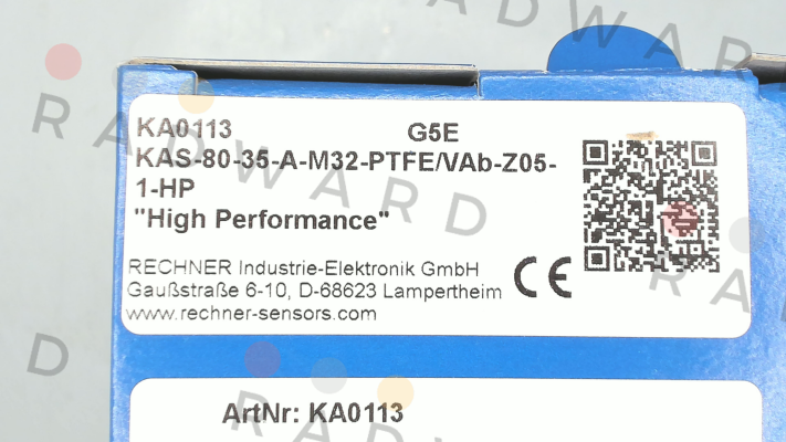 Rechner-P/N: KA0113, Type: KAS-80-35-A-M32-PTFE/VAb-Z05-1-HP price