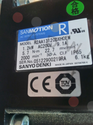 Sanyo Denki-R2AA13120DXH0EM  price