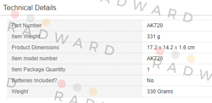 Sealey-AK720  price