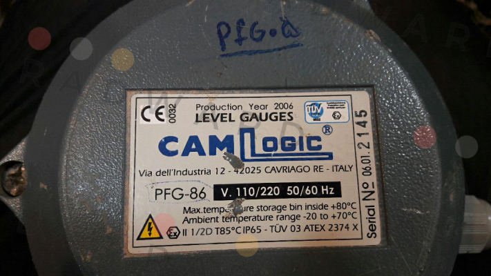 Camlogic-PFG-86 V.110/220 50/60Hz price