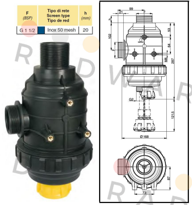 Annovi Reverberi-P/N: 3162463.3  price