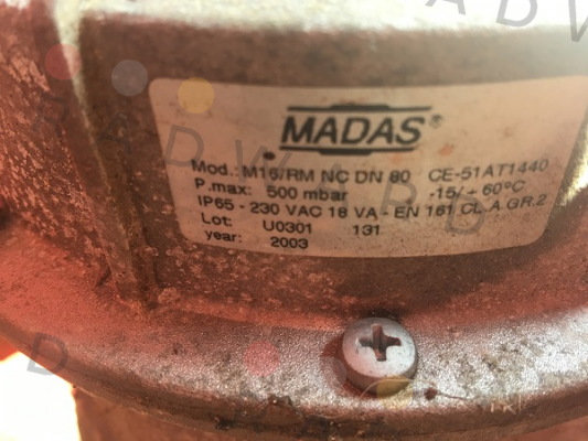 Madas-CX09C 008   M16/RM N.C. DN 80 price