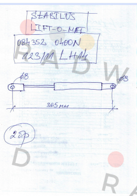 Stabilus-084 352 / 400N price