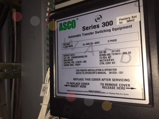 Asco-SERIES 300 3PHASE  price