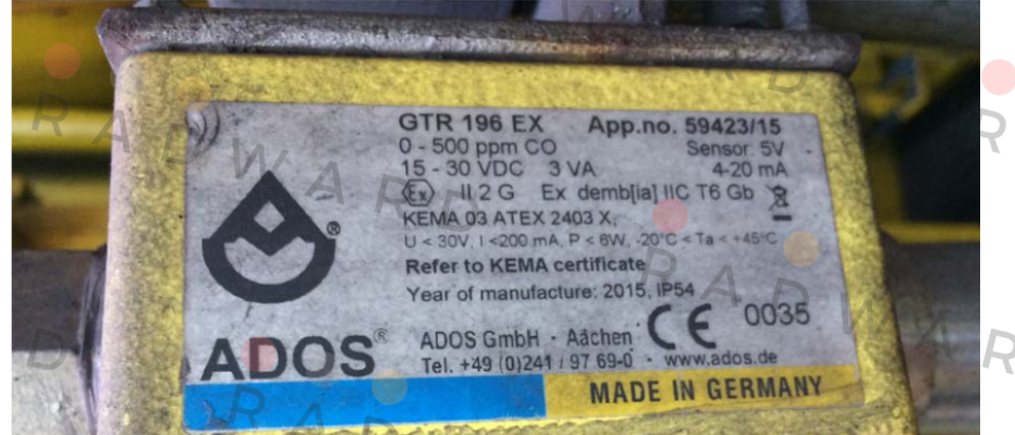 Ados-GTR 196 EX obsolete,replaced by GTR 196 EX(TOX) price