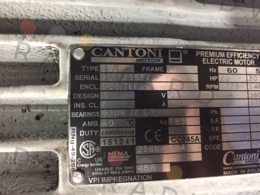 Cantoni-SIE256TC4  price