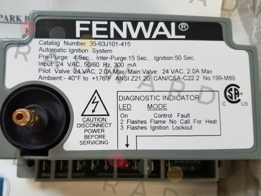 FENWAL-35-63J101-415 price