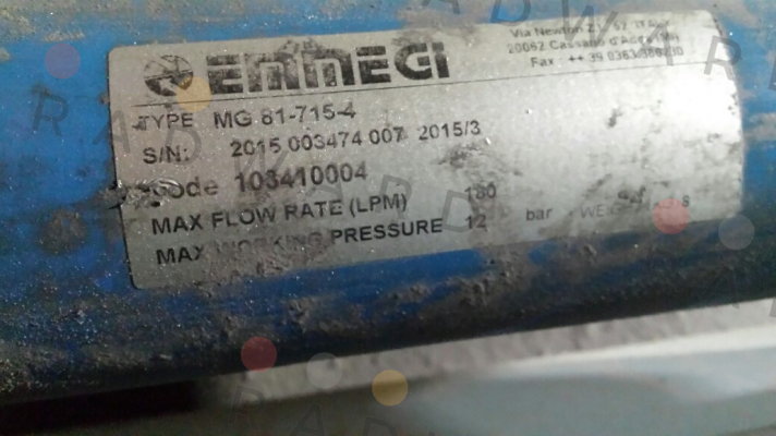 Emmegi-MG 81-715-4 (103410004 )  price