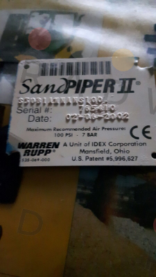 Sandpiper-S30B1ANNANS100  replacement S30B1ANNANS600  price