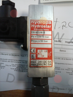 Hydropa Hydrostar-DS-802/M/B (802MB) (12126) price