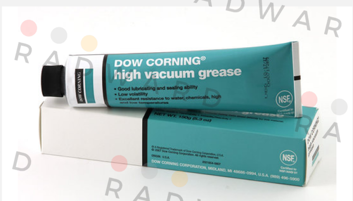 Dow Corning-High Vacuum Grease 150gr no longer available, alternative 50gr price