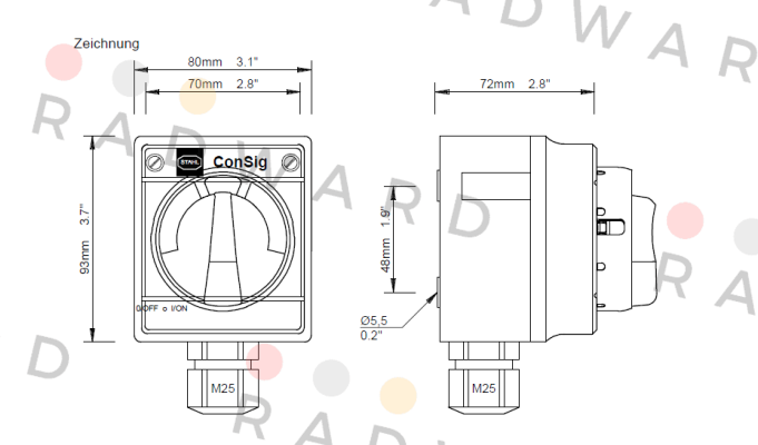 Stahl-8040/1180Z-31G99SF20 price